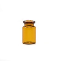 6ml amber tubular glass vial with aluminum-plastic cover